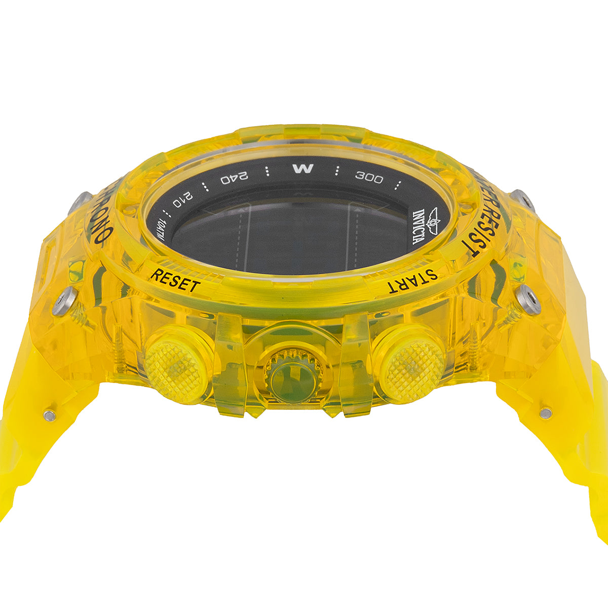 Invicta Racing F1 Digital UNISEX Watch - 52mm, Transparent, Sun Beach