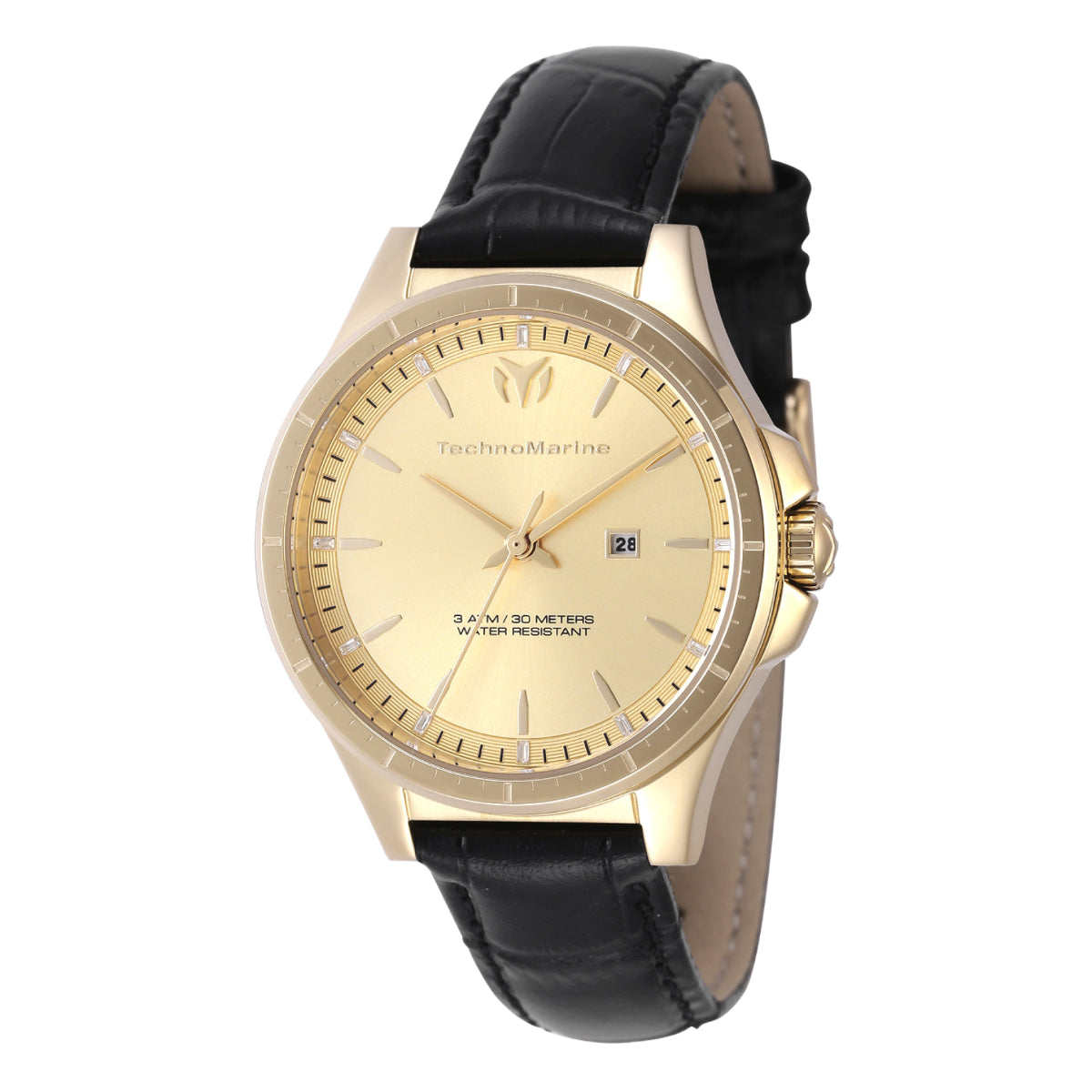 TechnoMarine Moon/Sun Women's - 36mm, Gold