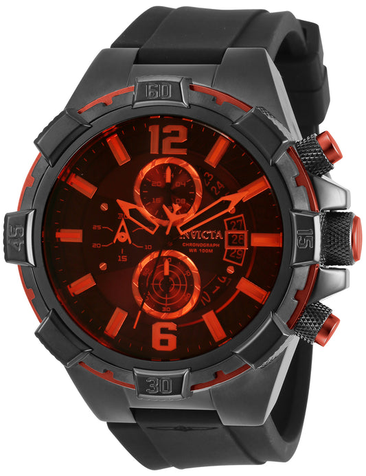 Invicta Aviator Men's Watch - 50.5mm, Black