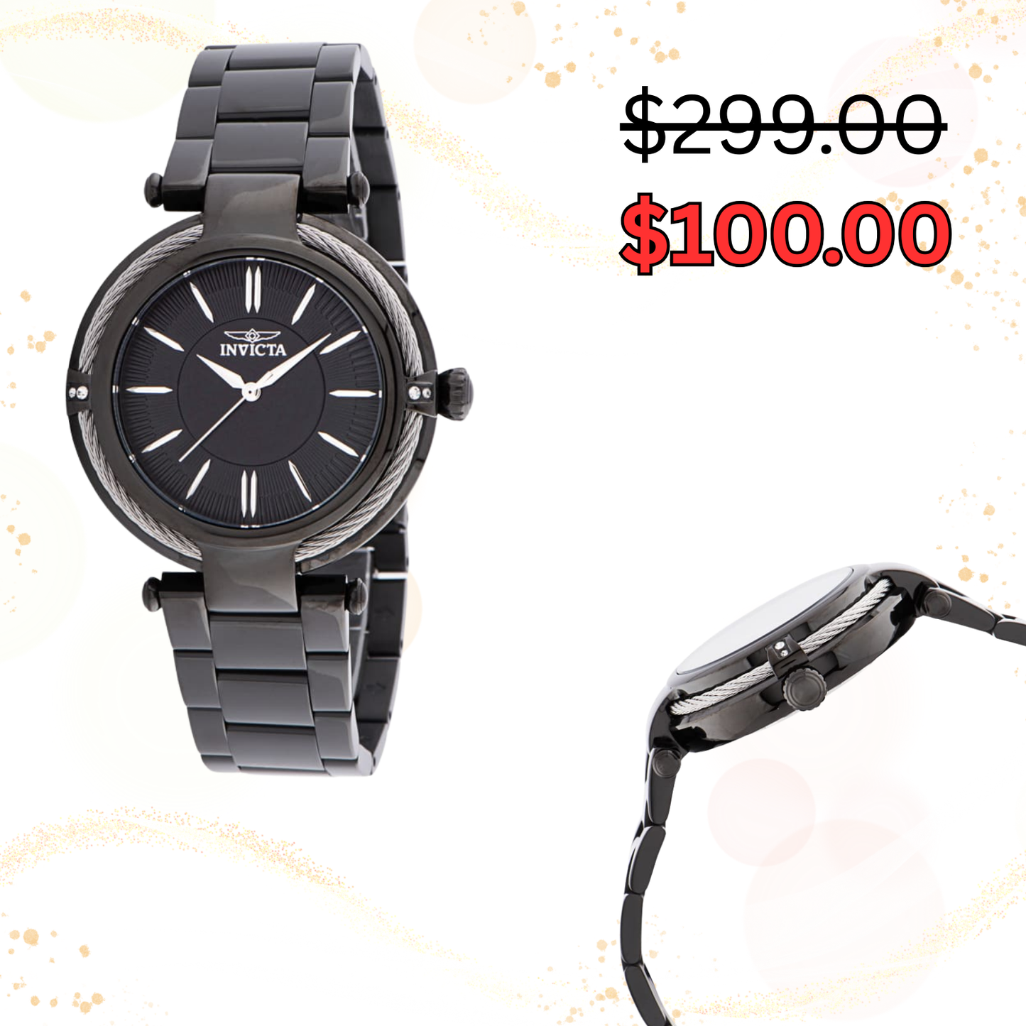 Invicta Bolt Women's Watch - 40mm, Black