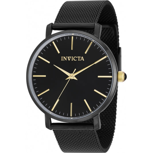 Invicta Aura Unisex Watch - 38mm, Black Night