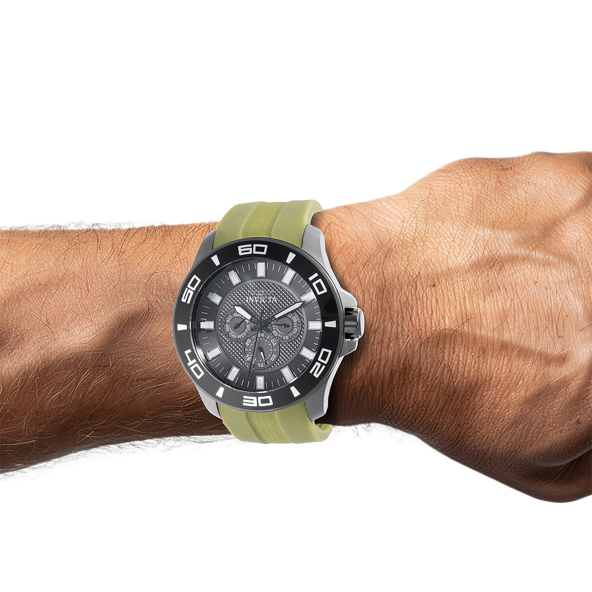 Invicta FX Gun Metal Men's Watch - 50mm,Green