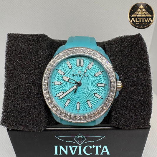 Invicta Aquarius Unisex Watch - 38mm, Aqua