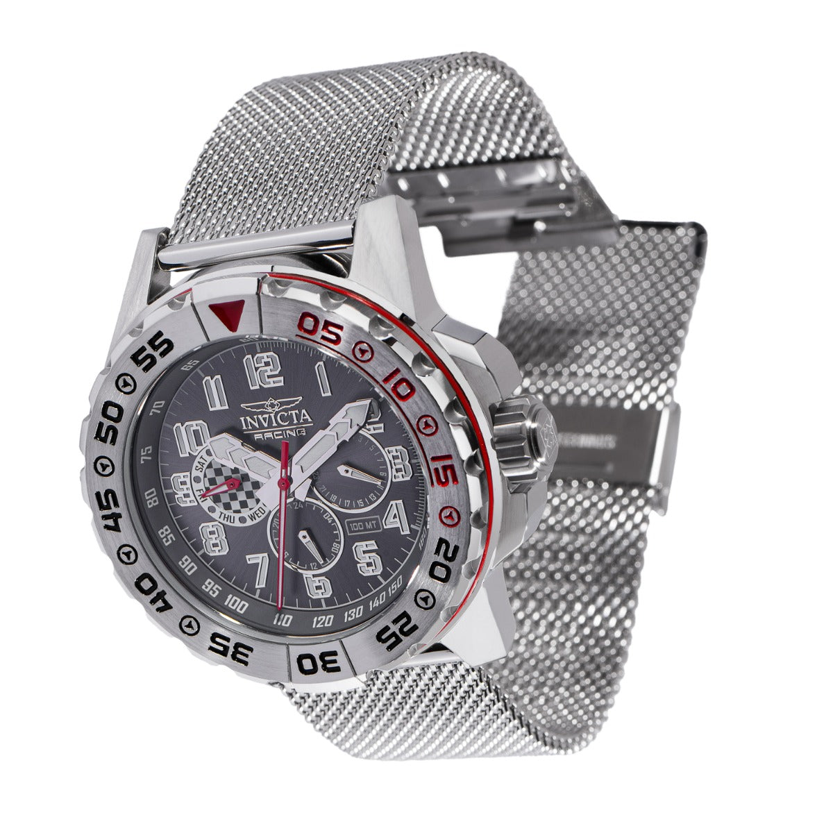 Invicta Racing Unisex Watch - 48mm, Steel