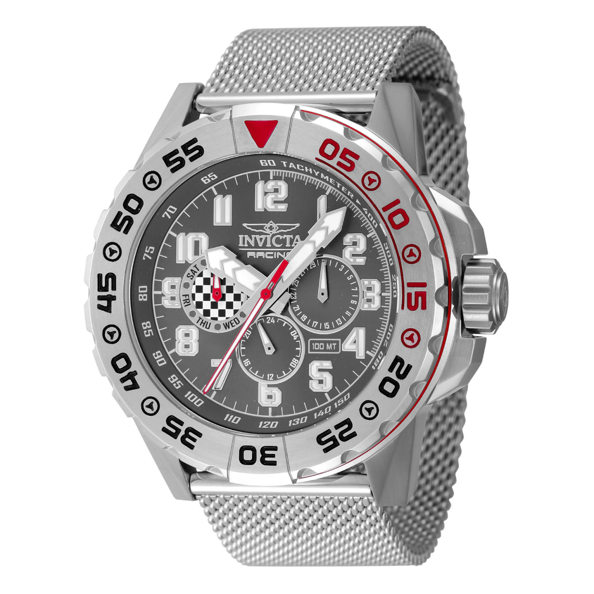 Invicta Racing Unisex Watch - 48mm, Steel