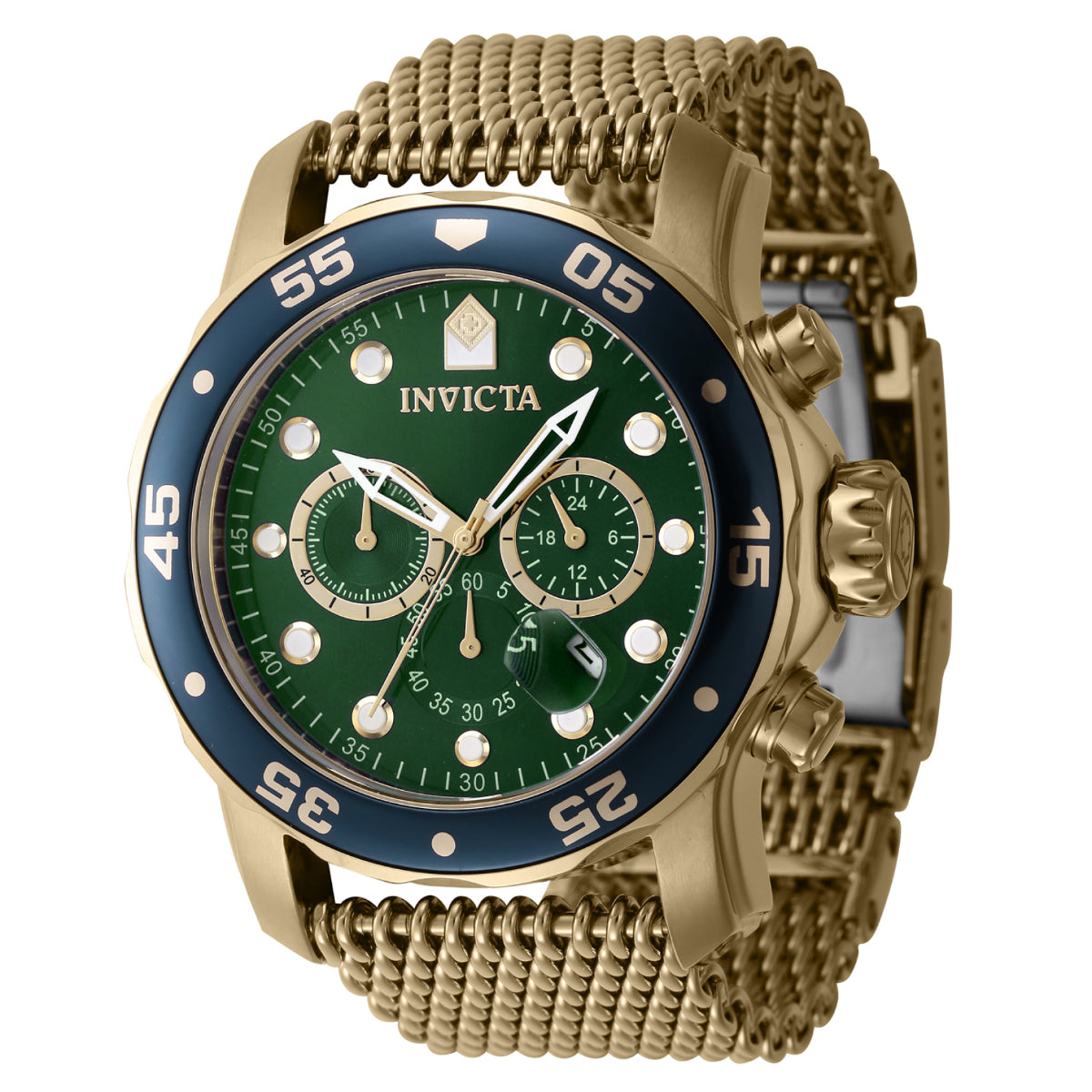 Invicta Pro Diver Atlas Men's Watch - 48mm, Gold