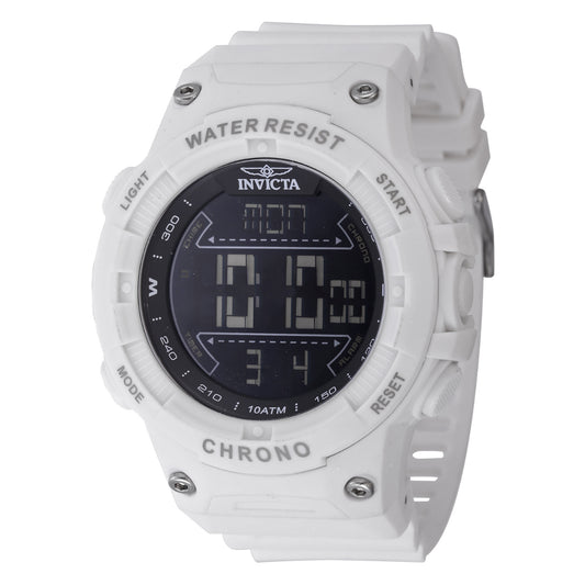 Invicta Racing Burnout Digital UNISEX Watch - 52mm, White