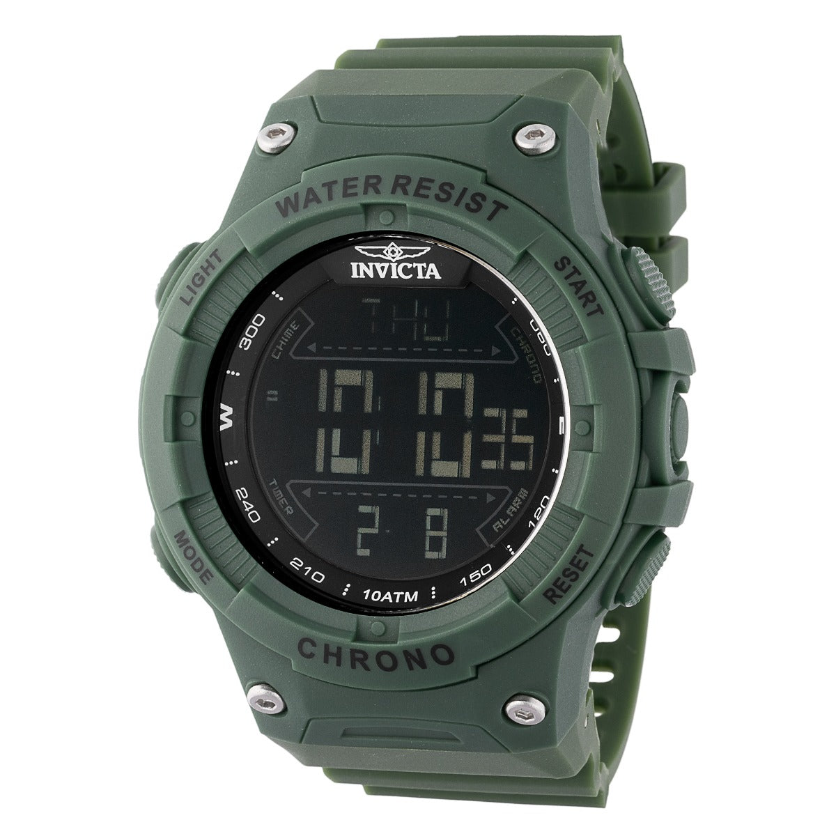 Invicta Racing F1 Digital UNISEX Watch - 52mm, Deep Green