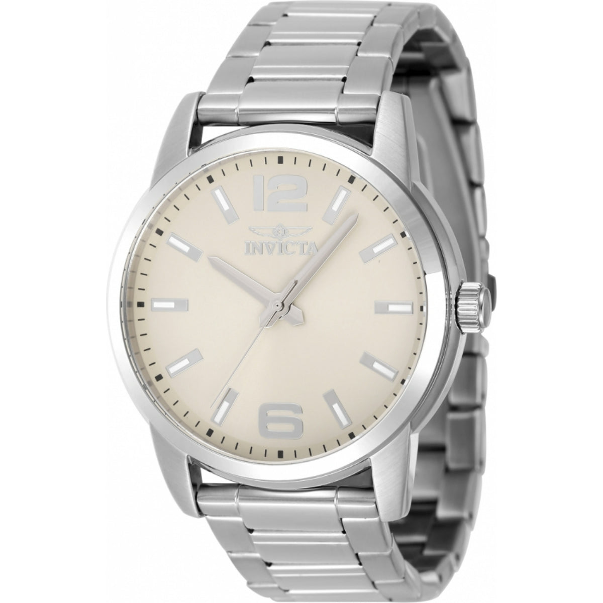 Invicta Elegance Men's- Unisex Watch - 43mm, Steel White