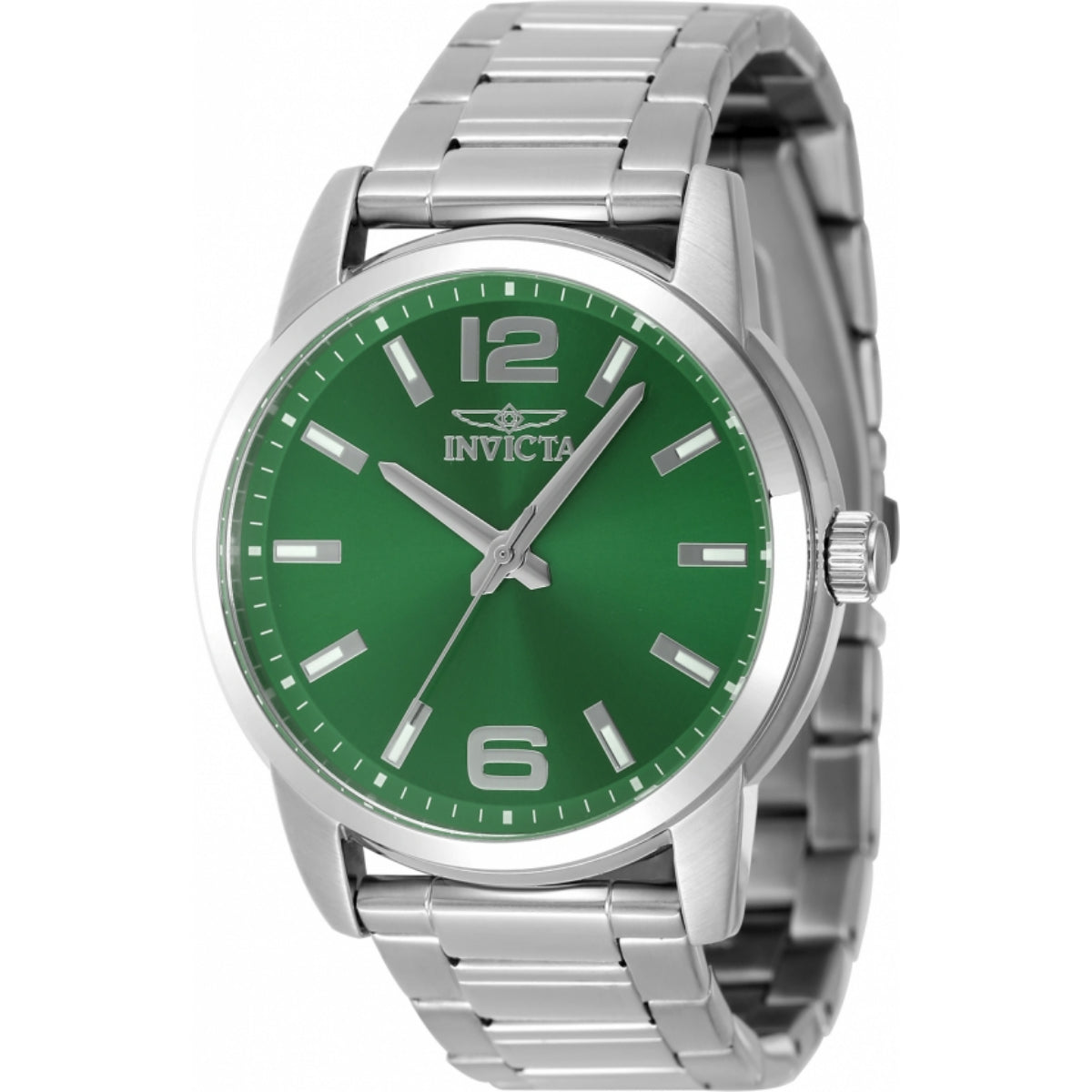 Invicta Elegance Men's- Unisex Watch - 43mm, Steel Green