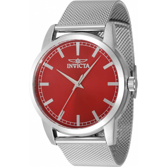 Invicta Tide Unisex Watch - 43mm, Red Fiammante