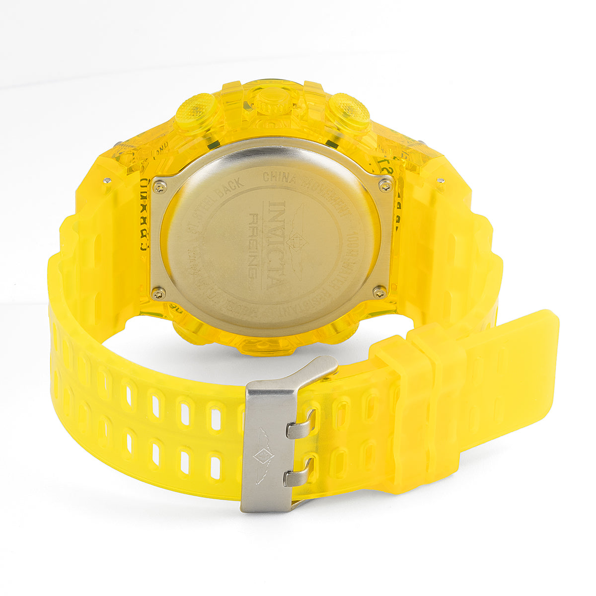 Invicta Racing F1 Digital UNISEX Watch - 52mm, Transparent, Sun Beach