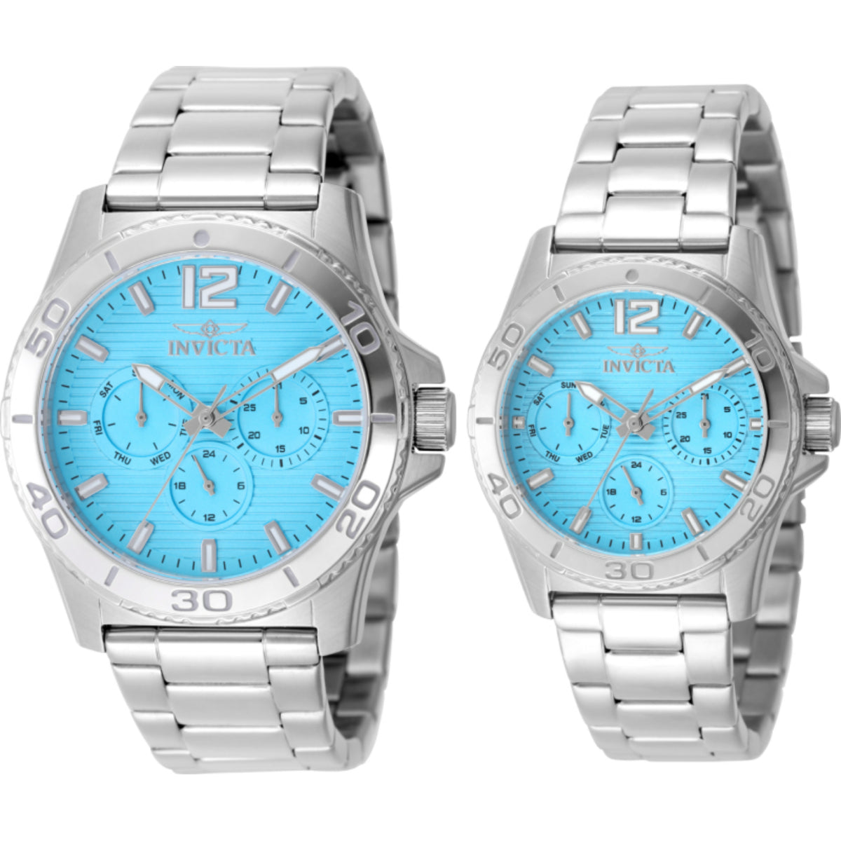 Invicta Celestial Women's & Men's Watch Set - 42mm & 34mm, Steel