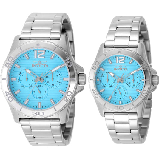 Invicta Celestial Women's & Men's Watch Set - 42mm & 34mm, Steel