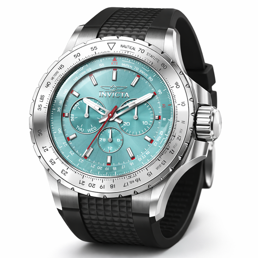 Invicta PILOT Men's Watch - 50mm, Blue - Racing Blue